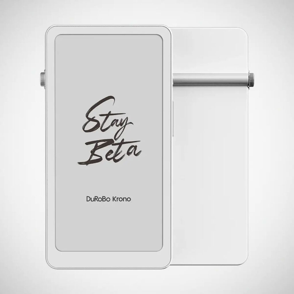 Durobo Krono 6.13-inch Android E Ink device with Smart Dial control and Carta 1200 display
