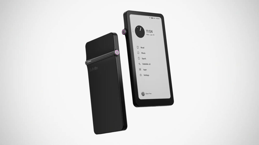 Durobo Krono 6.13-inch Android E Ink device with Smart Dial control and Carta 1200 display