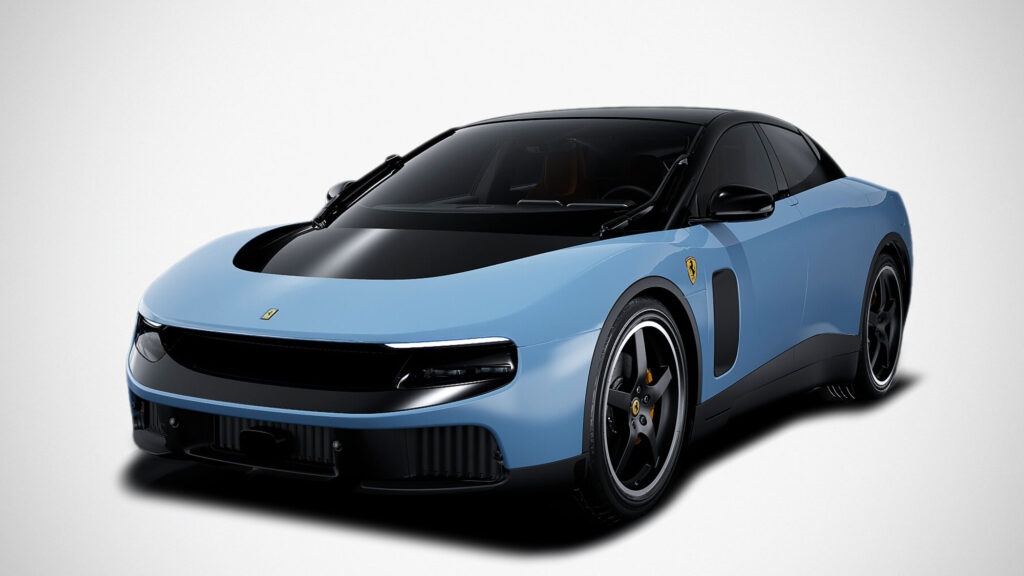 Ferrari Luce Electric Supercar