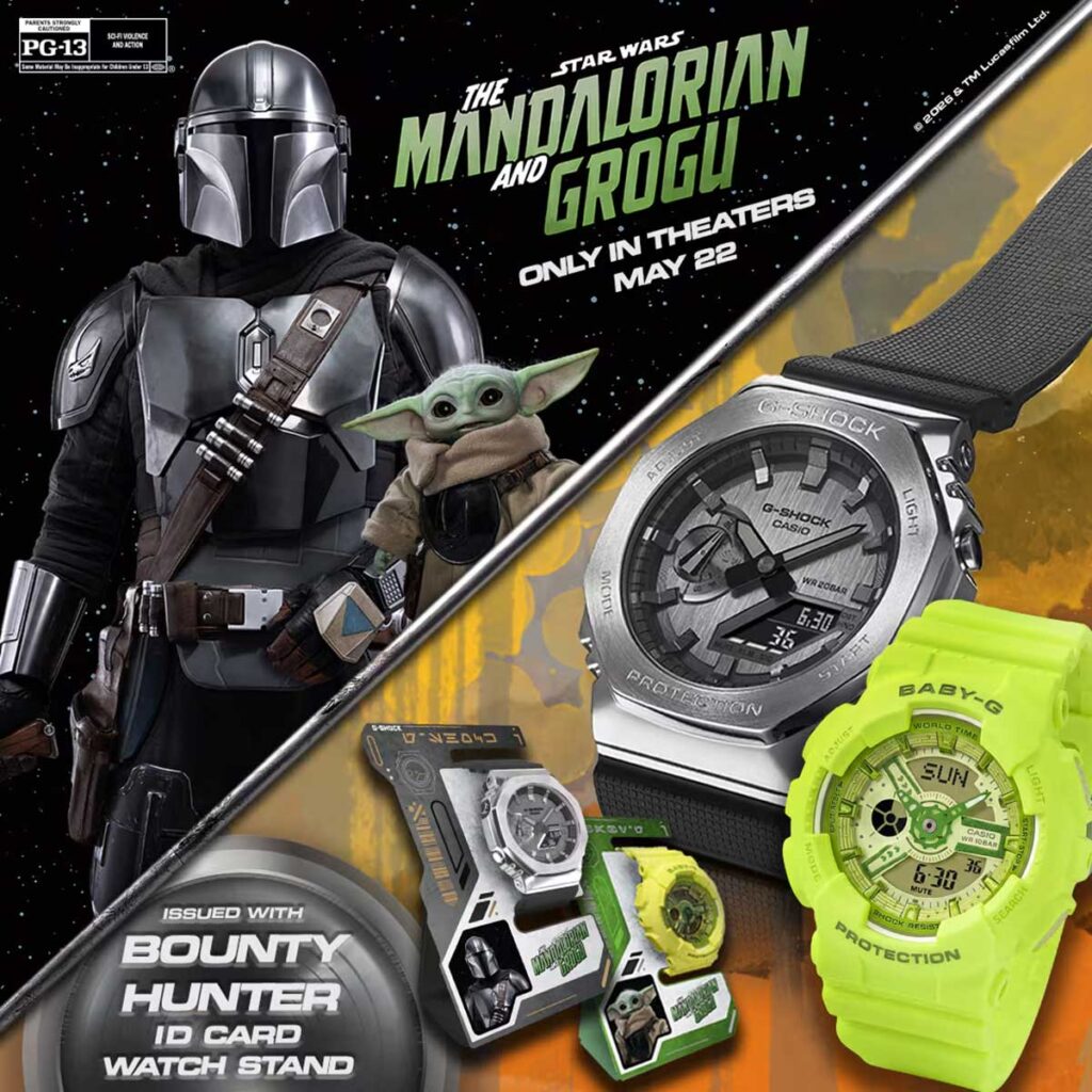 G-Shock The Mandalorian and Grogu Watches