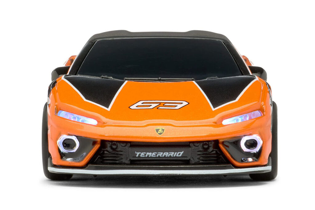 Hot Wheels RC 1:64 Lamborghini Temerario Alleggerita die-cast remote-control car with working lights