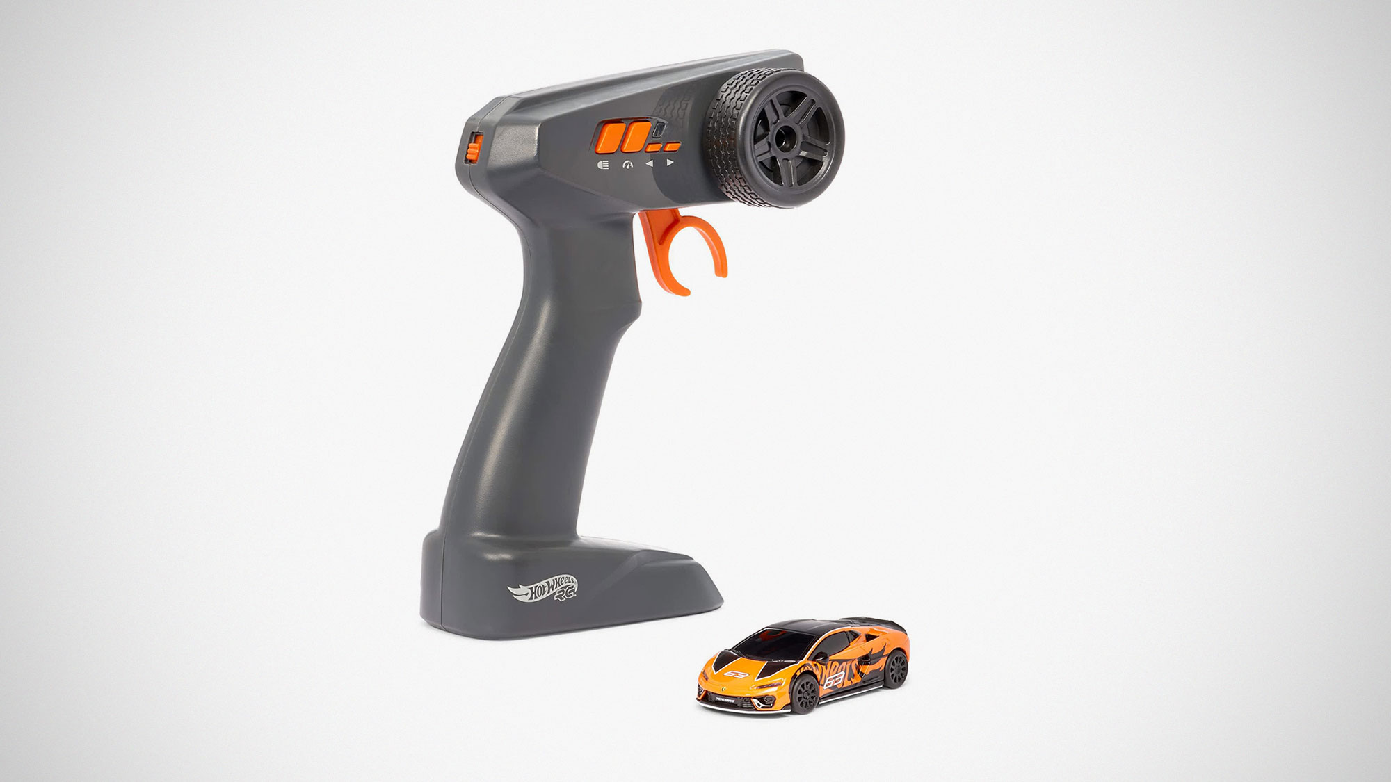 Hot Wheels RC 1:64 Lamborghini Temerario Alleggerita die-cast remote-control car with working lights