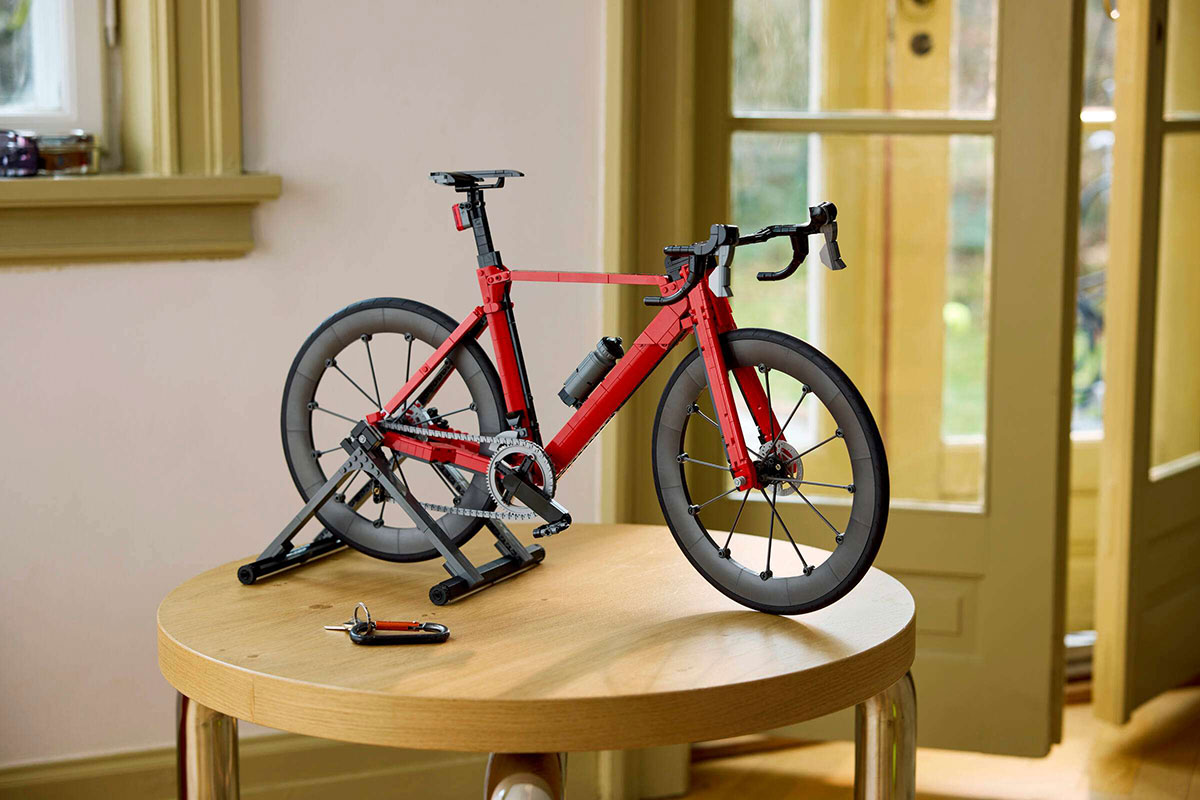 LEGO Finally Builds a Road Bike—and It Looks the Part