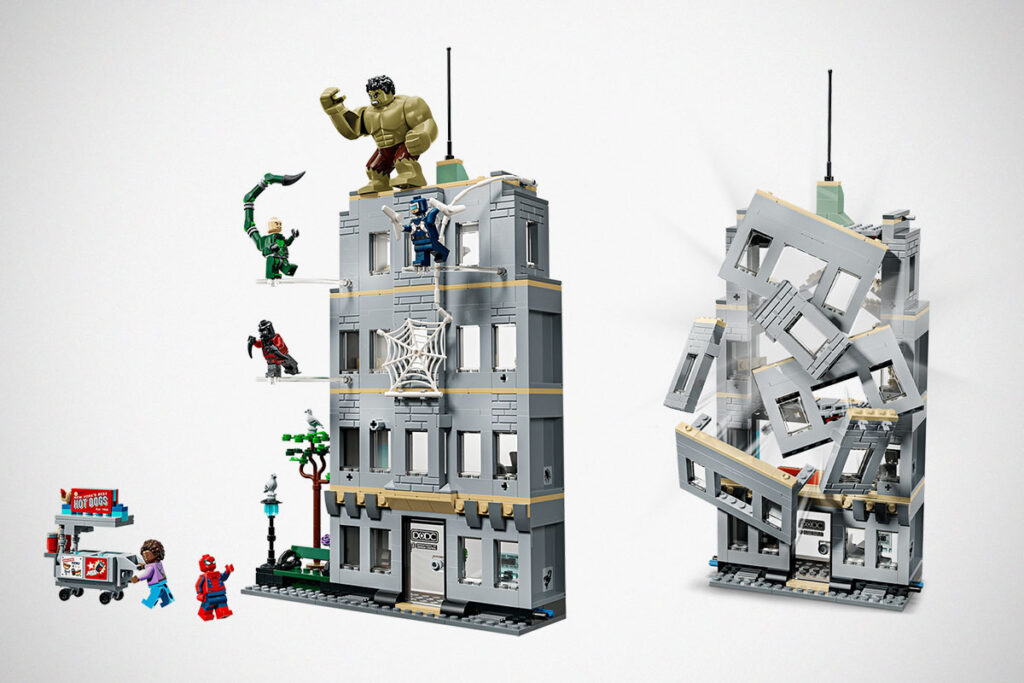 LEGO Marvel Spider-Man vs. Hulk Epic Clash (76350)