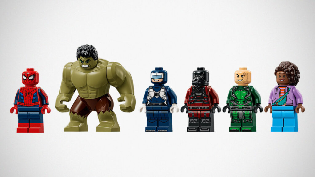 LEGO Marvel Spider-Man vs. Hulk Epic Clash (76350)