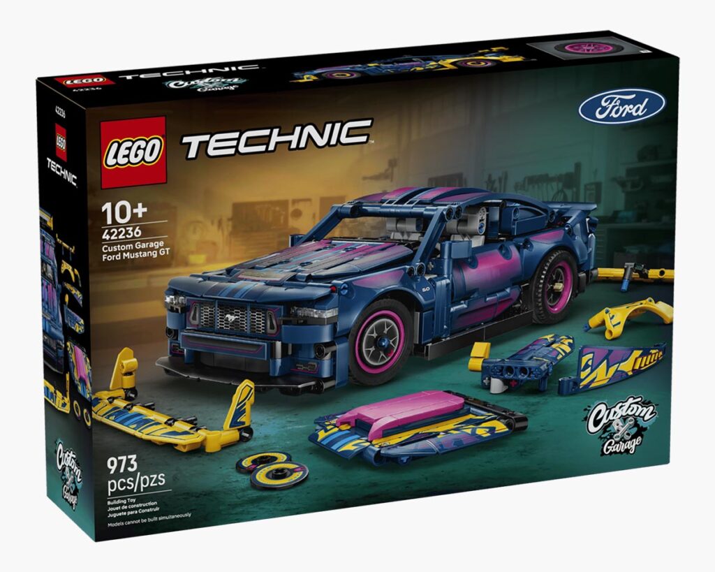 LEGO Technic Custom Garage Ford Mustang GT Car (42236)