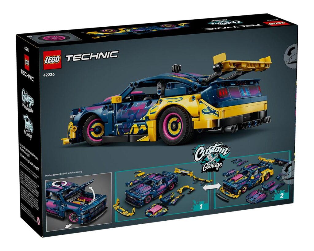 LEGO Technic Custom Garage Ford Mustang GT Car (42236)