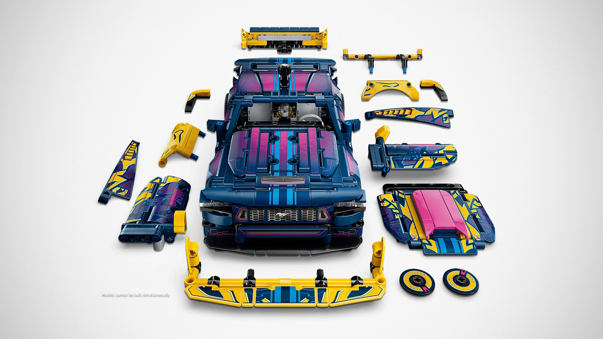 LEGO Technic Custom Garage Ford Mustang GT Car (42236)