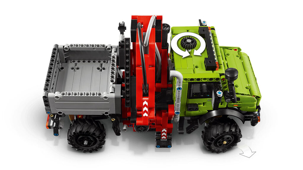 LEGO Technic Mercedes-Benz Unimog U 5023 with Crane (42242)