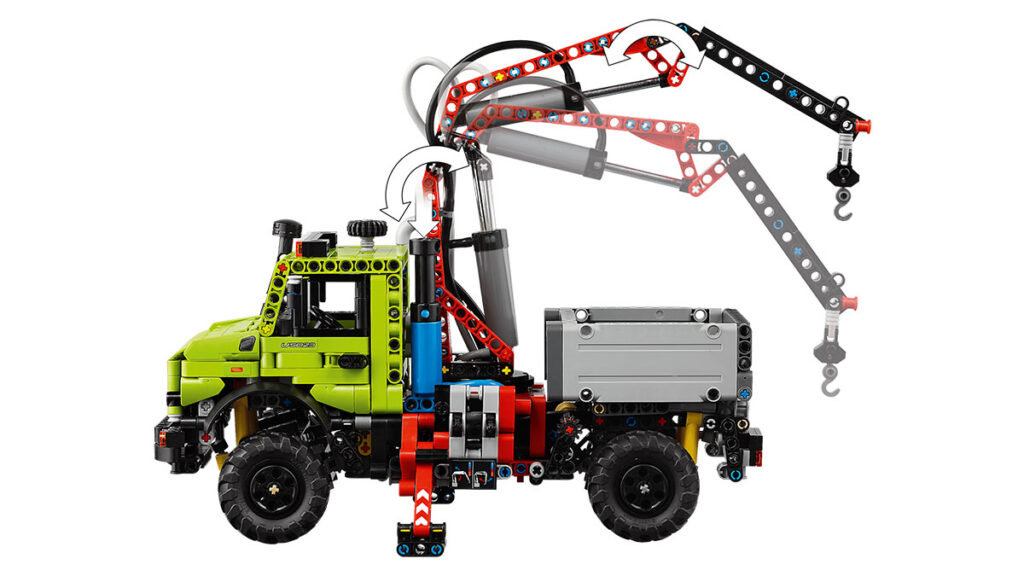 LEGO Technic Mercedes-Benz Unimog U 5023 with Crane (42242)