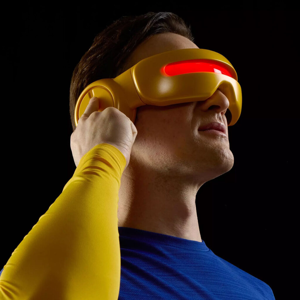 Marvel Legends X-Men ’97 Cyclops Premium Roleplay Visor wearable replica with LED light effects