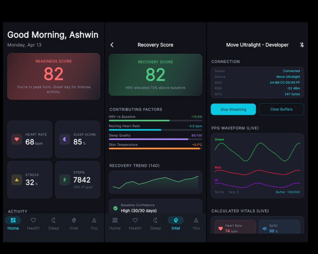 Move Ultralight by ProtoCentral