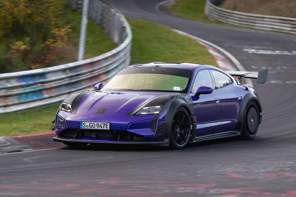 Porsche Taycan Turbo GT New Record