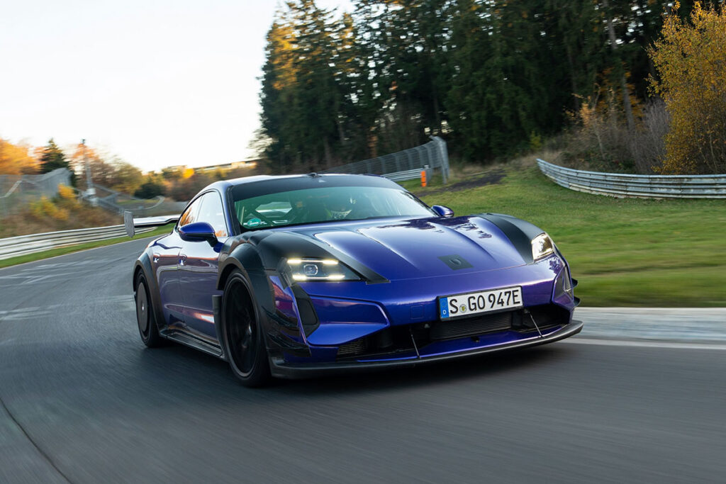 Porsche Taycan Turbo GT New Record