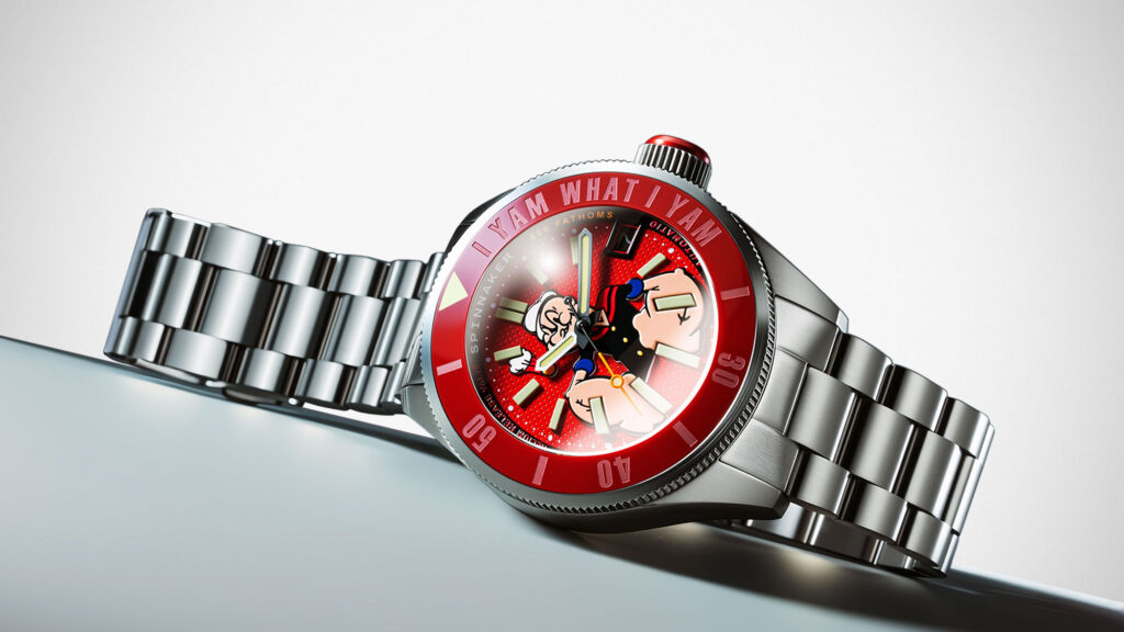 Spinnaker Piccard Automatic Popeye Forearm Fury Limited Edition