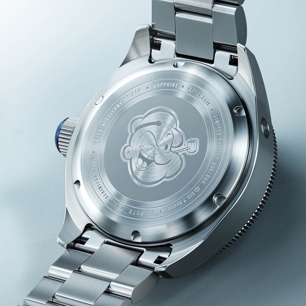 Spinnaker Piccard Automatic Popeye Forearm Fury Limited Edition