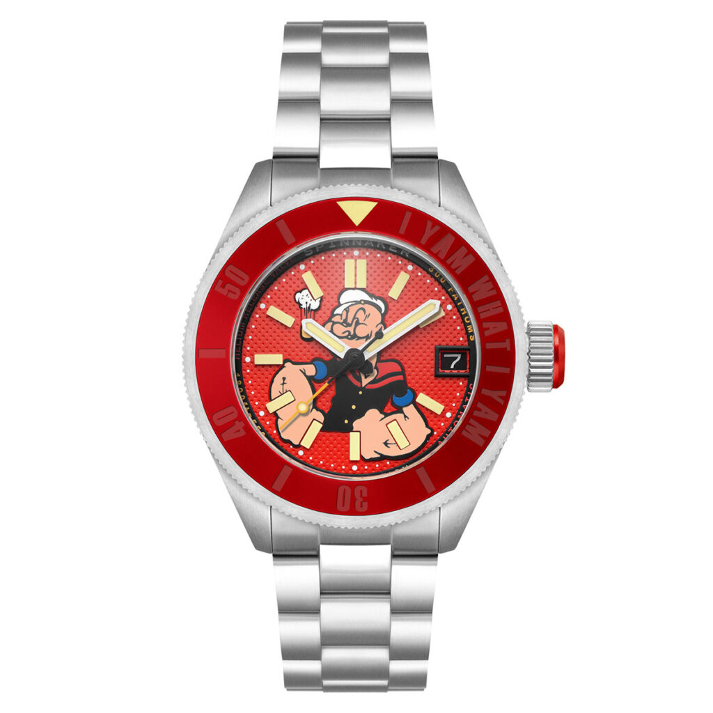 Spinnaker Piccard Automatic Popeye Forearm Fury Limited Edition
