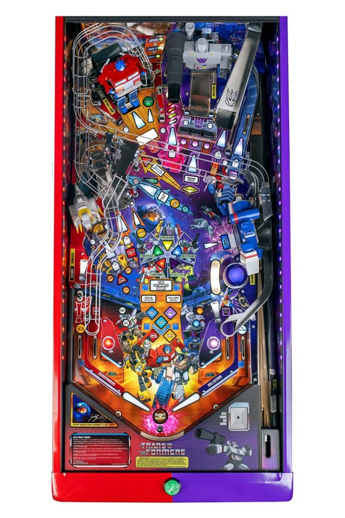 Stern Pinball Transformers: More Than Meets the Eye Limited Edition Pinball Machine