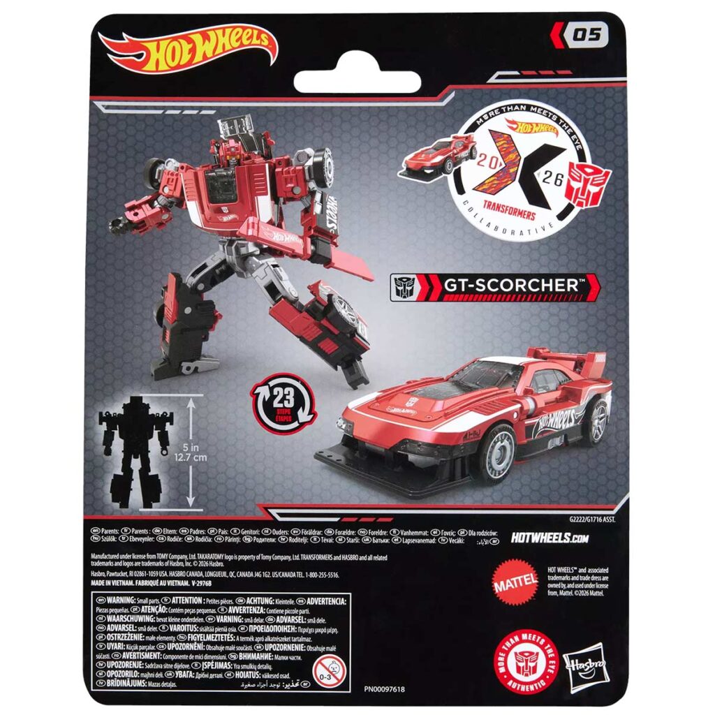Transformers Collaborative Hot Wheels x Transformers GT-Scorcher