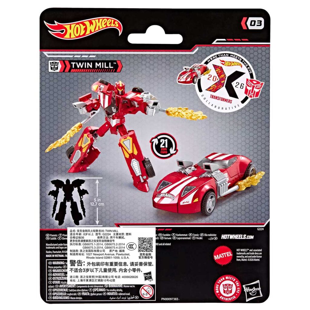 Transformers Collaborative Hot Wheels x Transformers Twin Mill