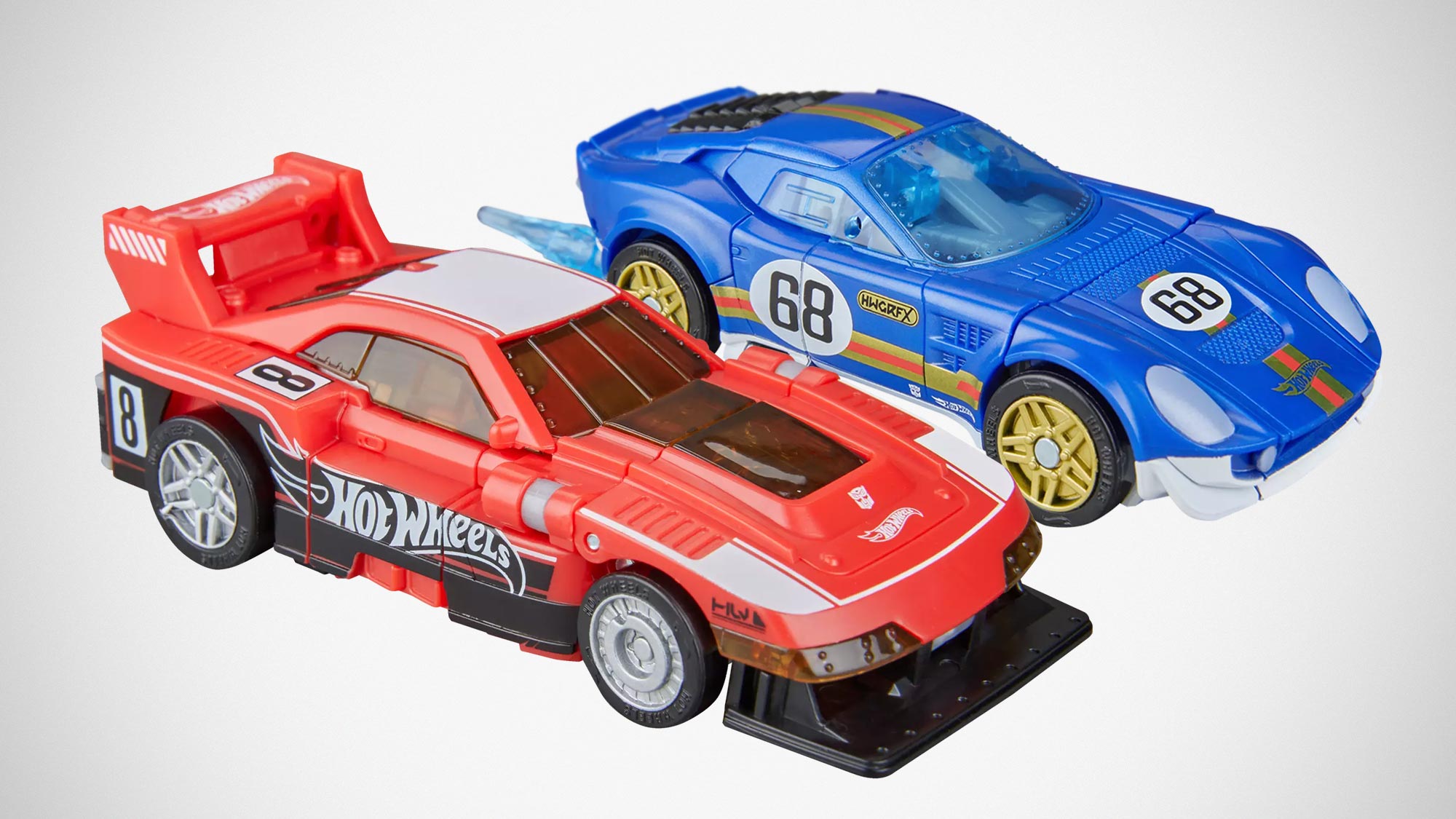 Transformers x Hot Wheels Action Figures