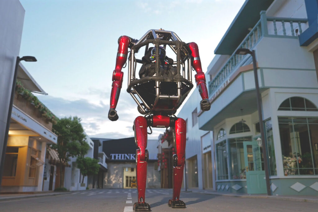 Unitree GD01 Manned Transforming Mech