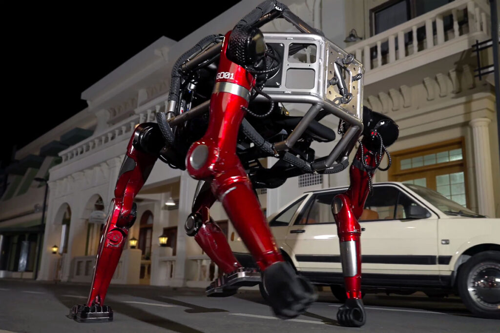 Unitree GD01 Manned Transforming Mech