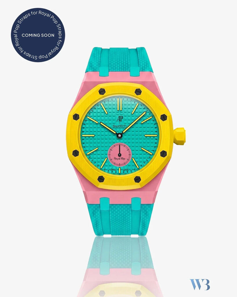 Watch Straps for AP x Swatch Royal Pop by Wristbuddys
