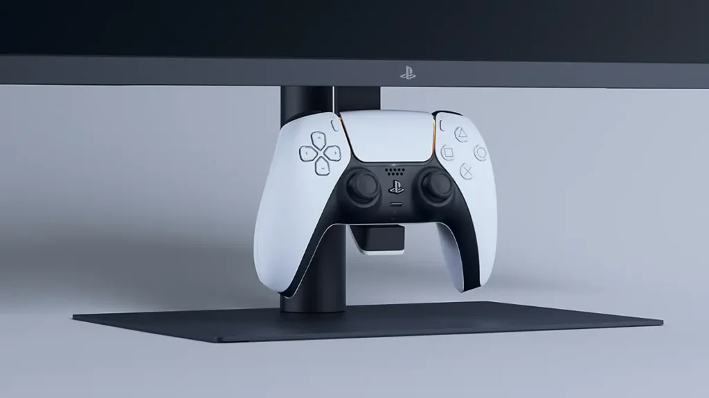 PlayStation 27-inch Gaming Monitor with DualSense Charging Hook 5