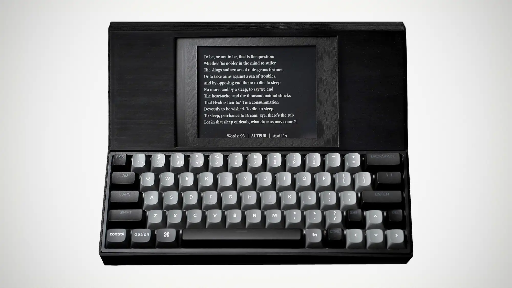 Auteur E-Ink Typewriter