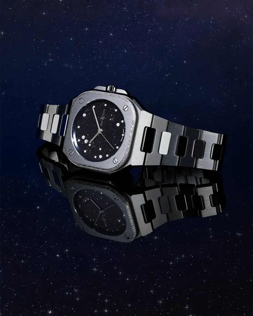 Bell & Ross BR-05 36 mm Blue Diamond Eagle Diamonds