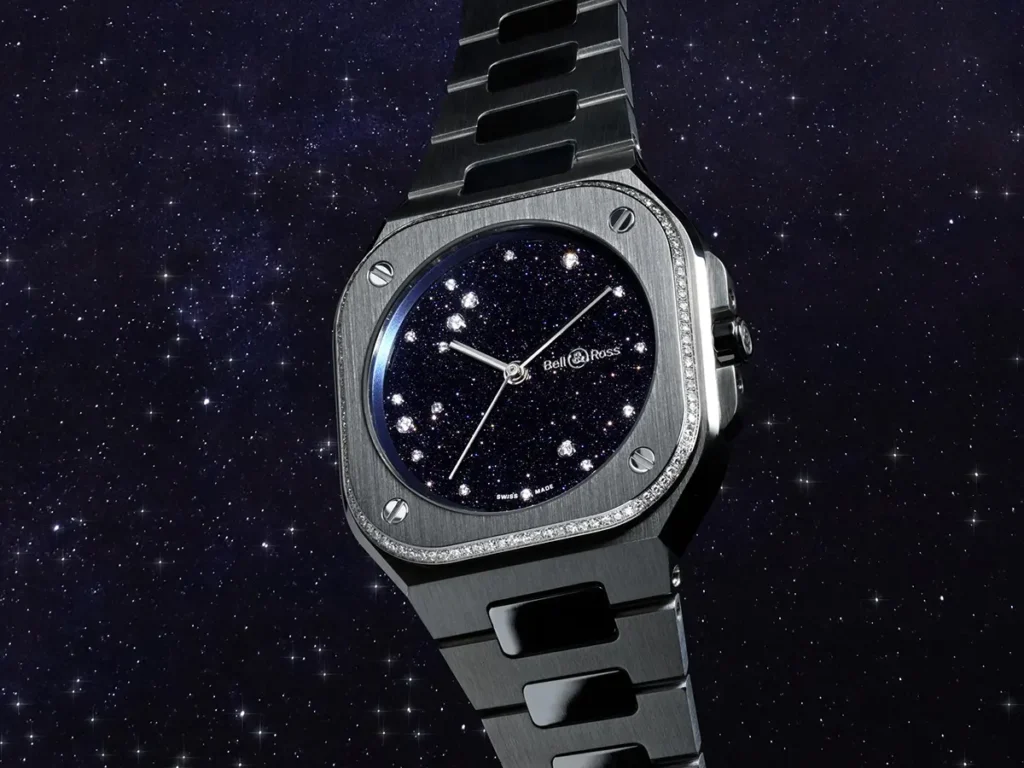 Bell & Ross BR-05 36 mm Blue Diamond Eagle Diamonds