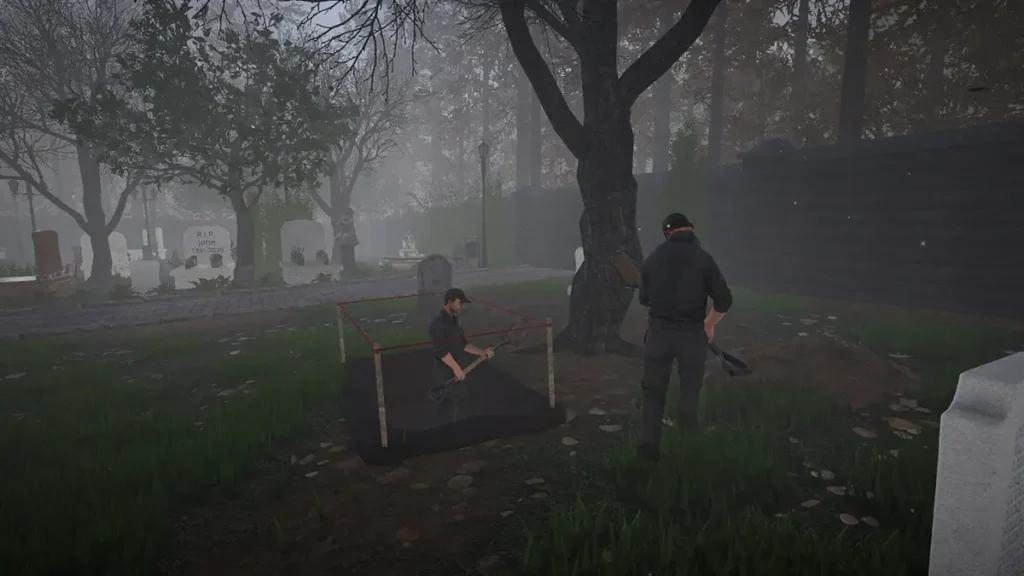 Cemetery Simulator Video Game Free Demo