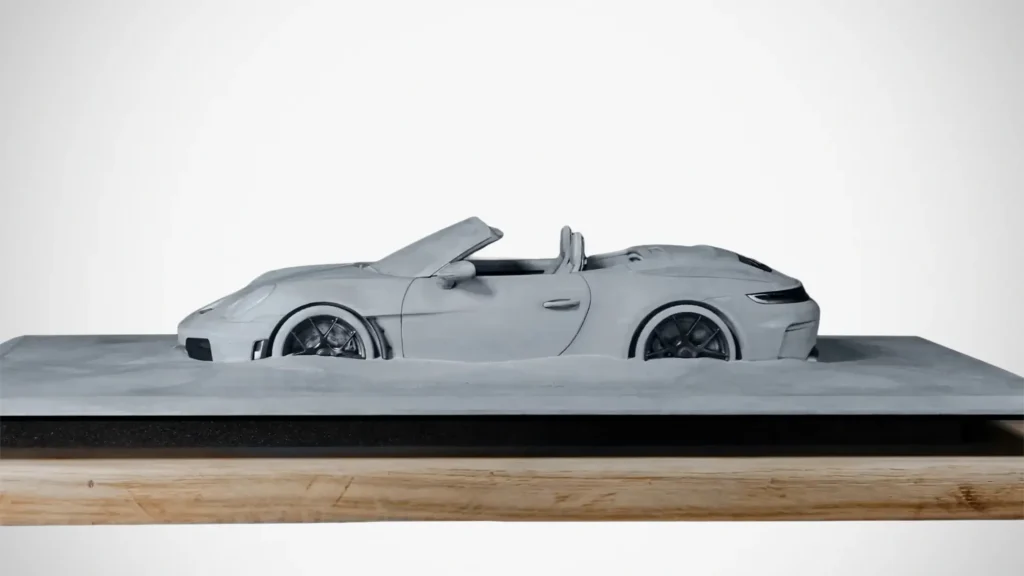 Concrete Sculpture Porsche 911 GT3 S/C