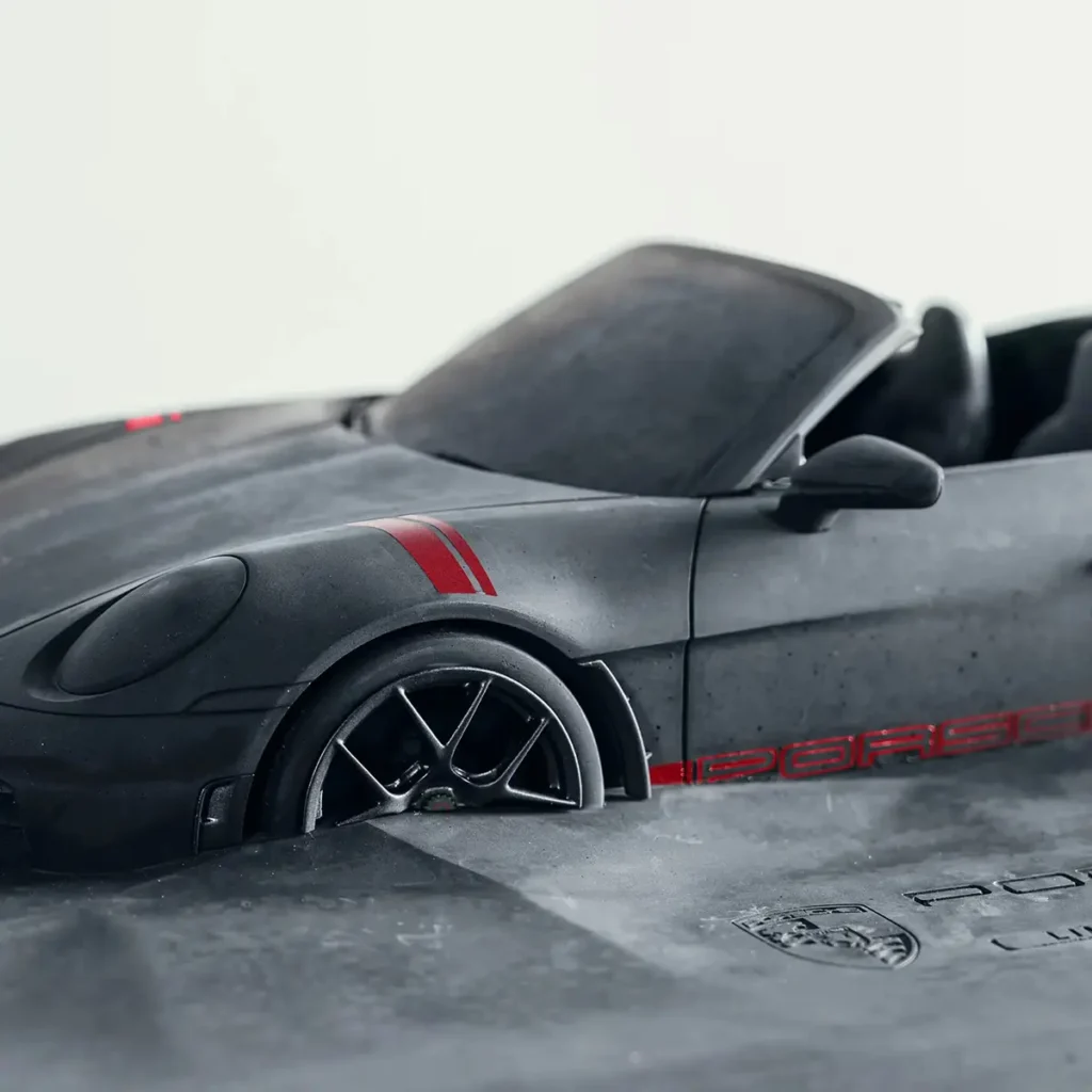 Concrete Sculpture Porsche 911 GT3 S/C
