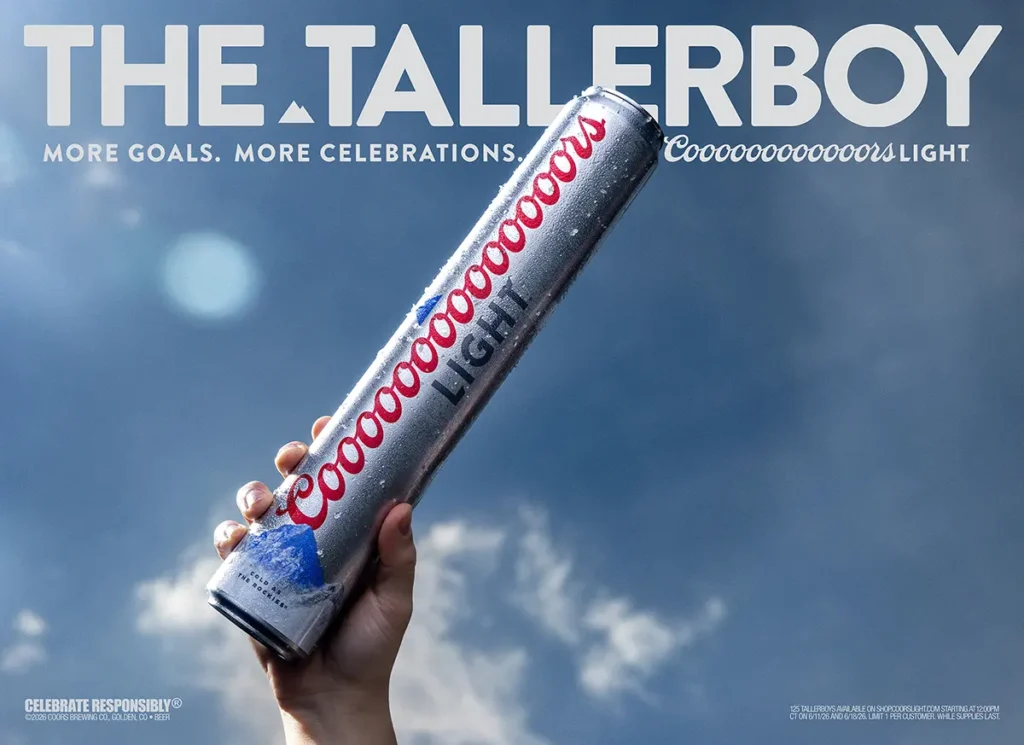 Coooors Light Tallerboy Coors Light Holder