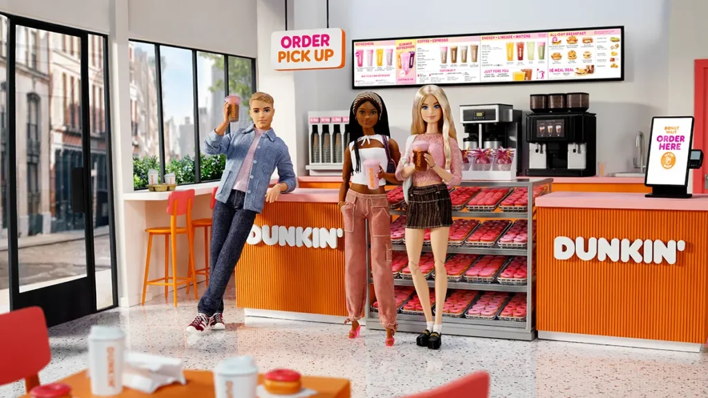 Dunkin’ x Barbie Pink Strawberry Cold Foam