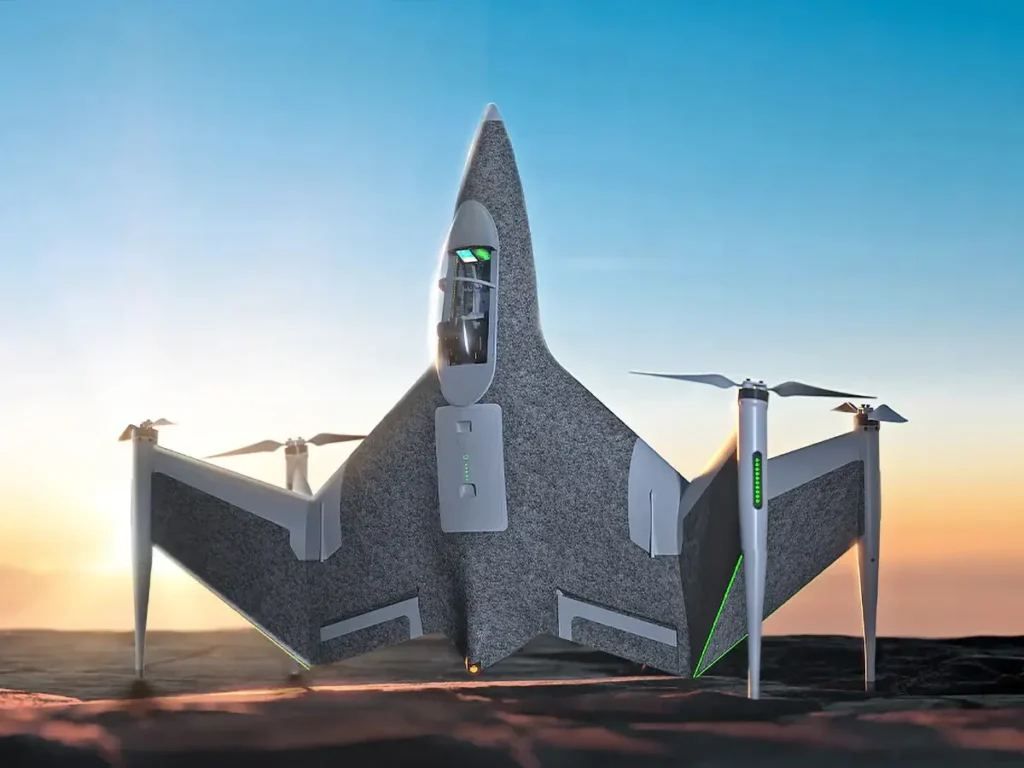 Fly Wing X Wing Fighter FPV RC Drone