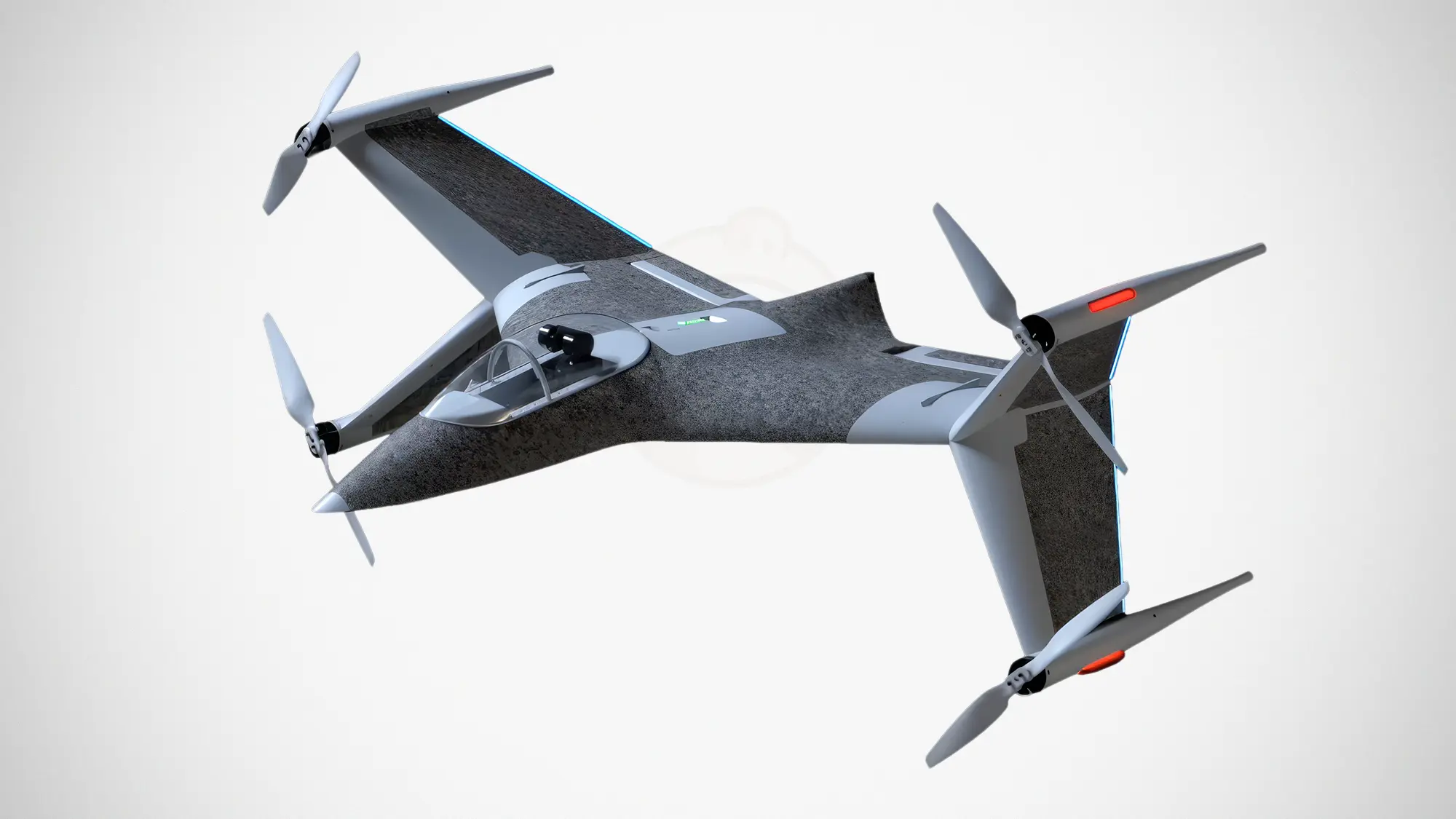 Fly Wing X Wing Fighter FPV RC Drone