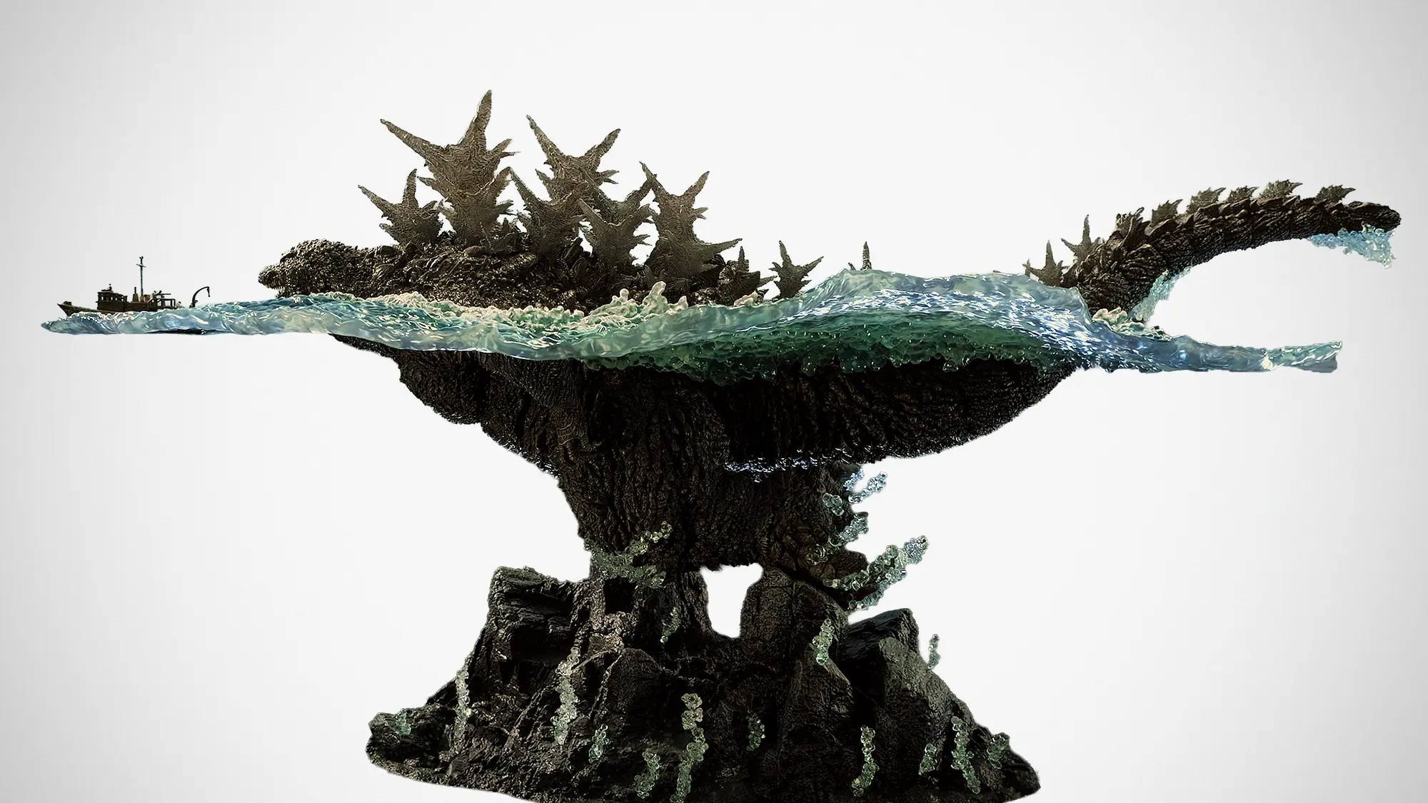 Prime 1 Studio Godzilla Minus One Godzilla vs. Shinsei-maru Statue