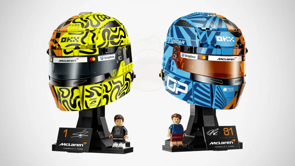 LEGO Editions McLaren Mastercard F1 Helmets