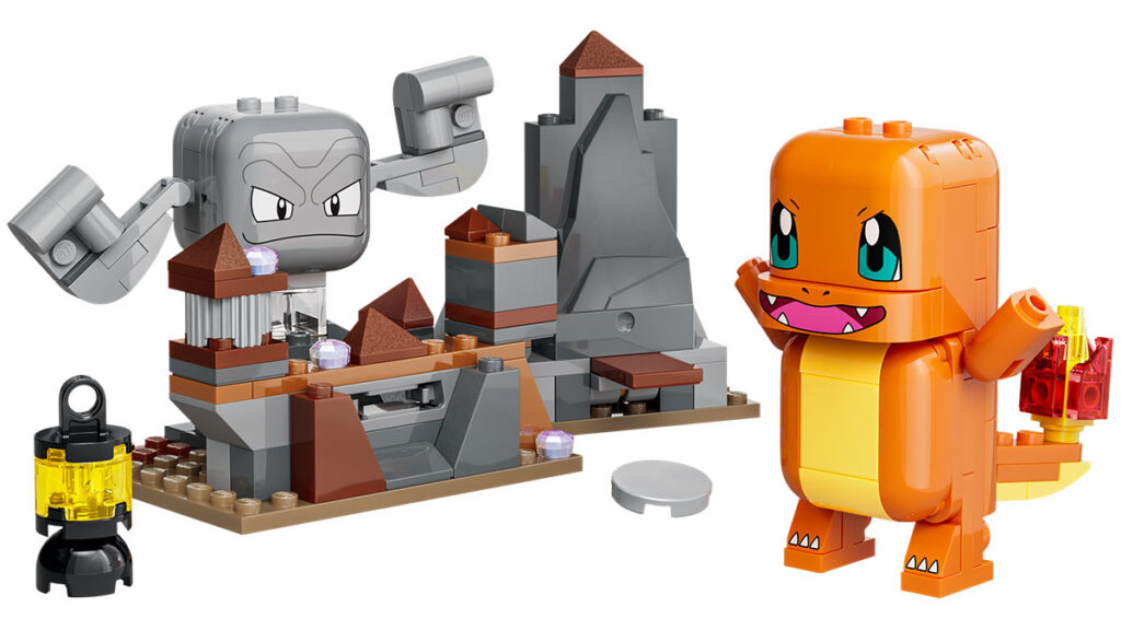 LEGO Pokémon SMART Play: Charmander and Geodude's Cavern Clash (72157)
