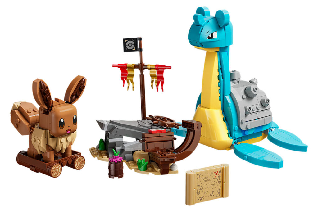 LEGO Pokémon SMART Play: Eevee and Lapras's Treasure Hunt (72162)