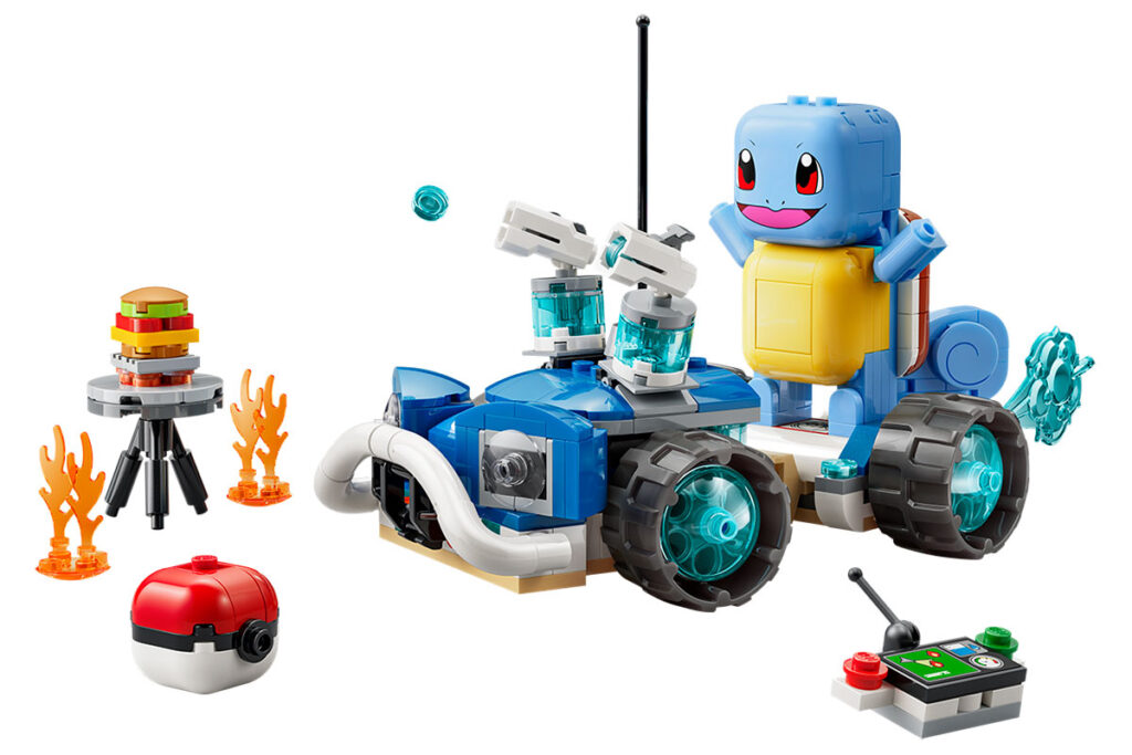 LEGO Pokémon SMART Play: Trainer's Buggy Adventure with Squirtle (72156)