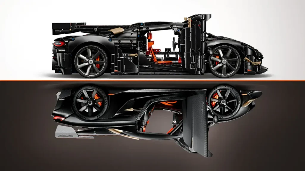 LEGO Technic Koenigsegg Sadair’s Spear Megacar 42232