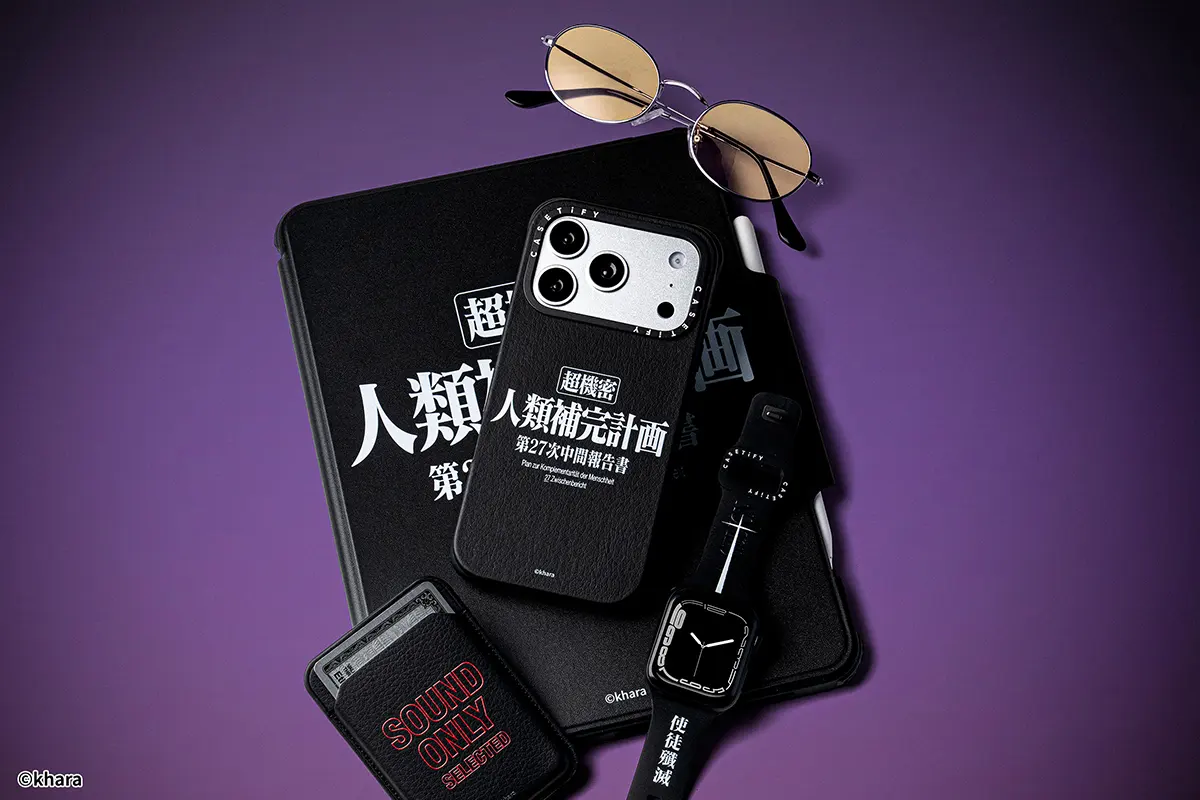 New Evangelion x Casetify Accessories