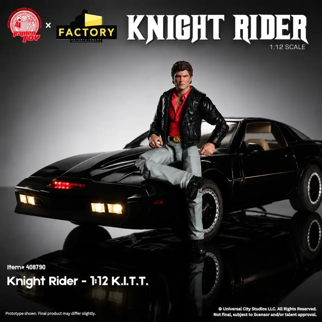 Ramen Toy Knight Rider 1:12 K.I.T.T. Pre-order