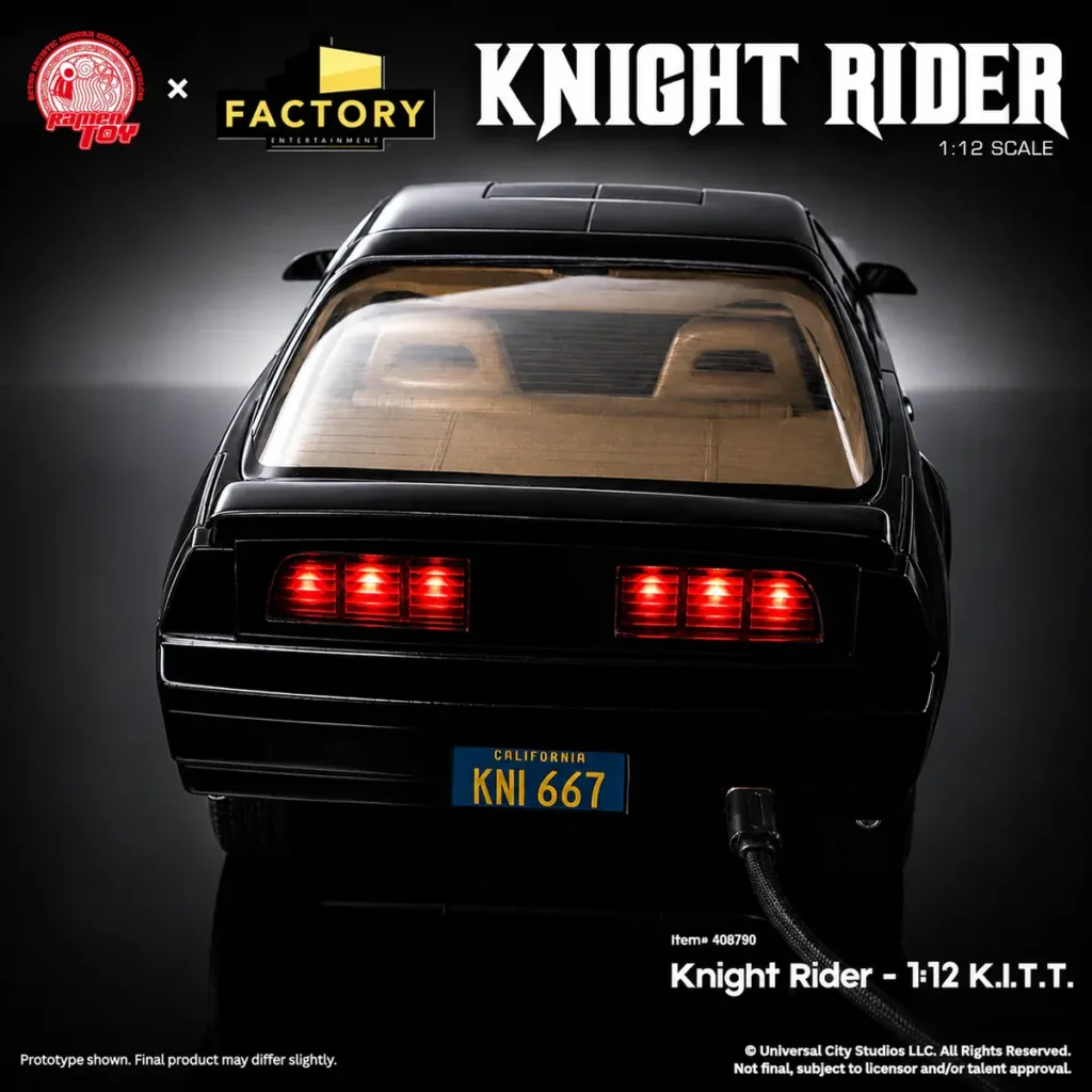 Ramen Toy Knight Rider 1:12 K.I.T.T. Pre-order