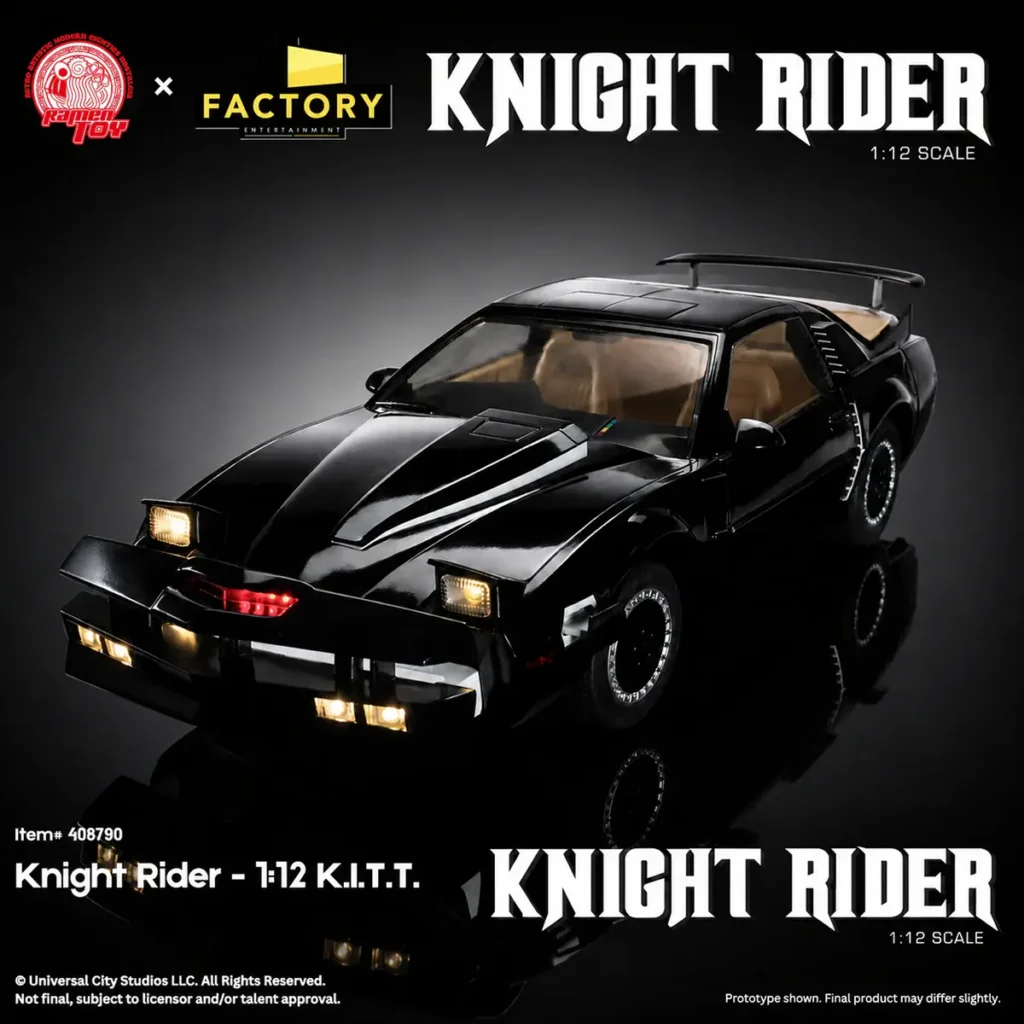 Ramen Toy Knight Rider 1:12 K.I.T.T. Pre-order