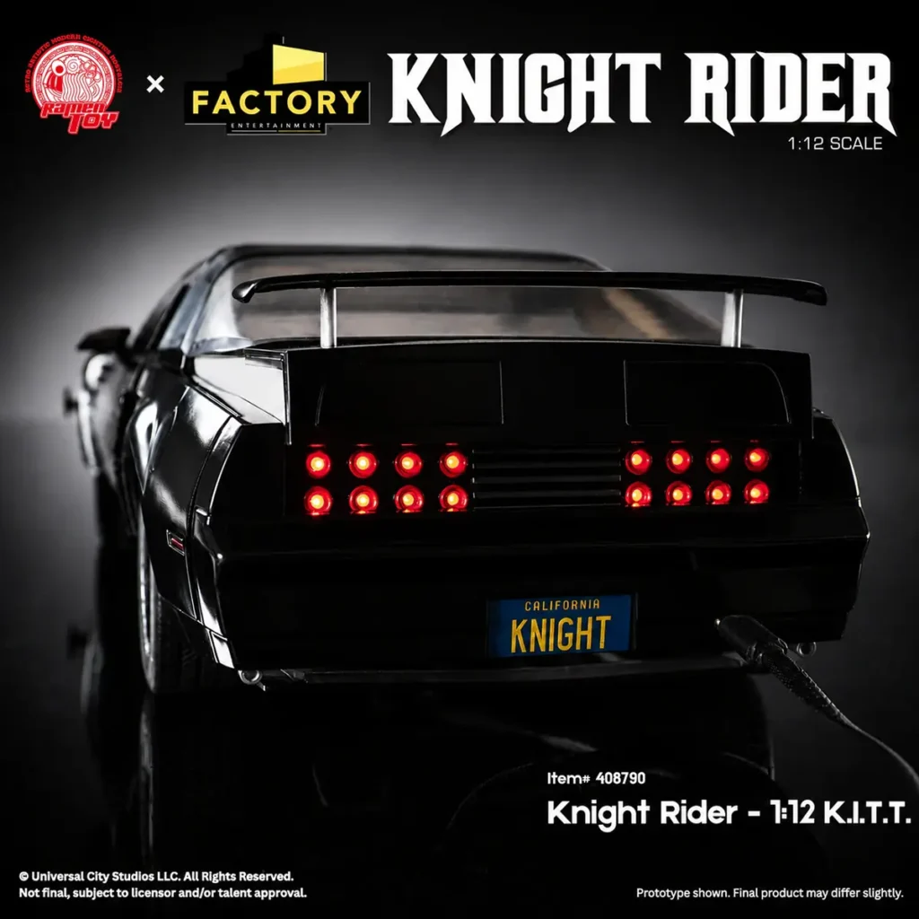 Ramen Toy Knight Rider 1:12 K.I.T.T. Pre-order